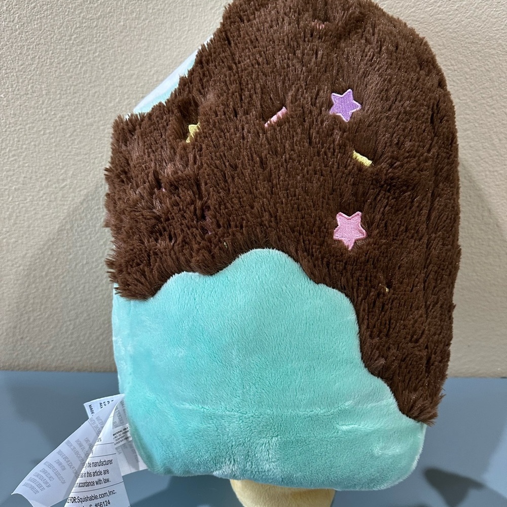 Squishable Mint Chocolate Chip Ice Cream Bar 
Large 22” New - Picture 2 of 4